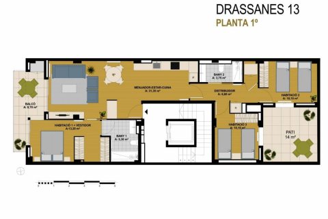 Wohnung zum Verkauf Cambrils, Tarragona, Spanien 3 Schlafzimmer, 120 m2 Nr. 21893 - Foto 1