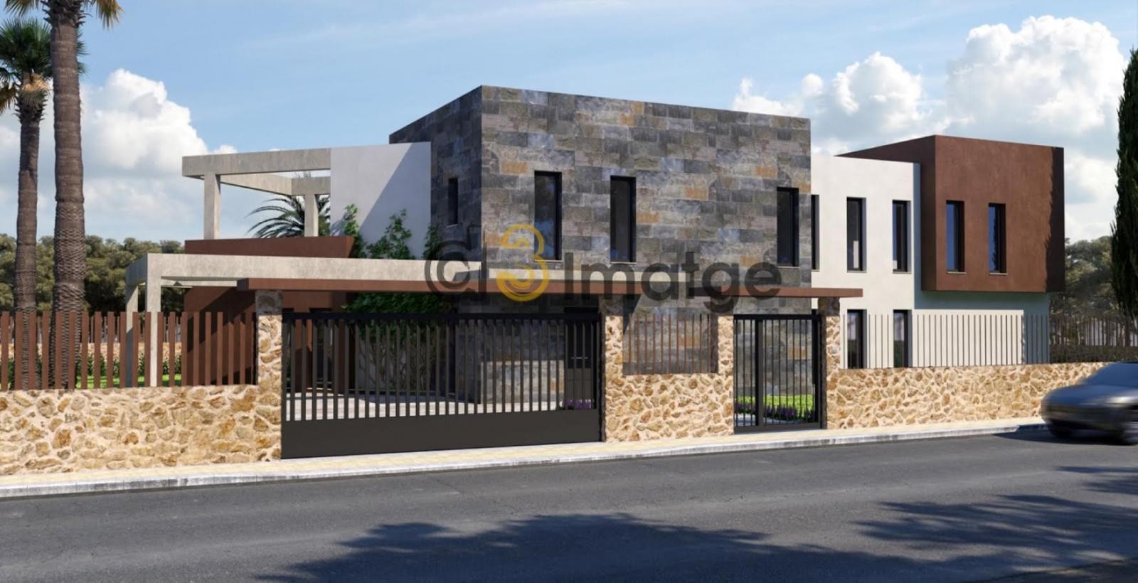 Villa i Pinoso, Alicante, Spanien 3 sovrum, 150 kvm. Nr. 89431