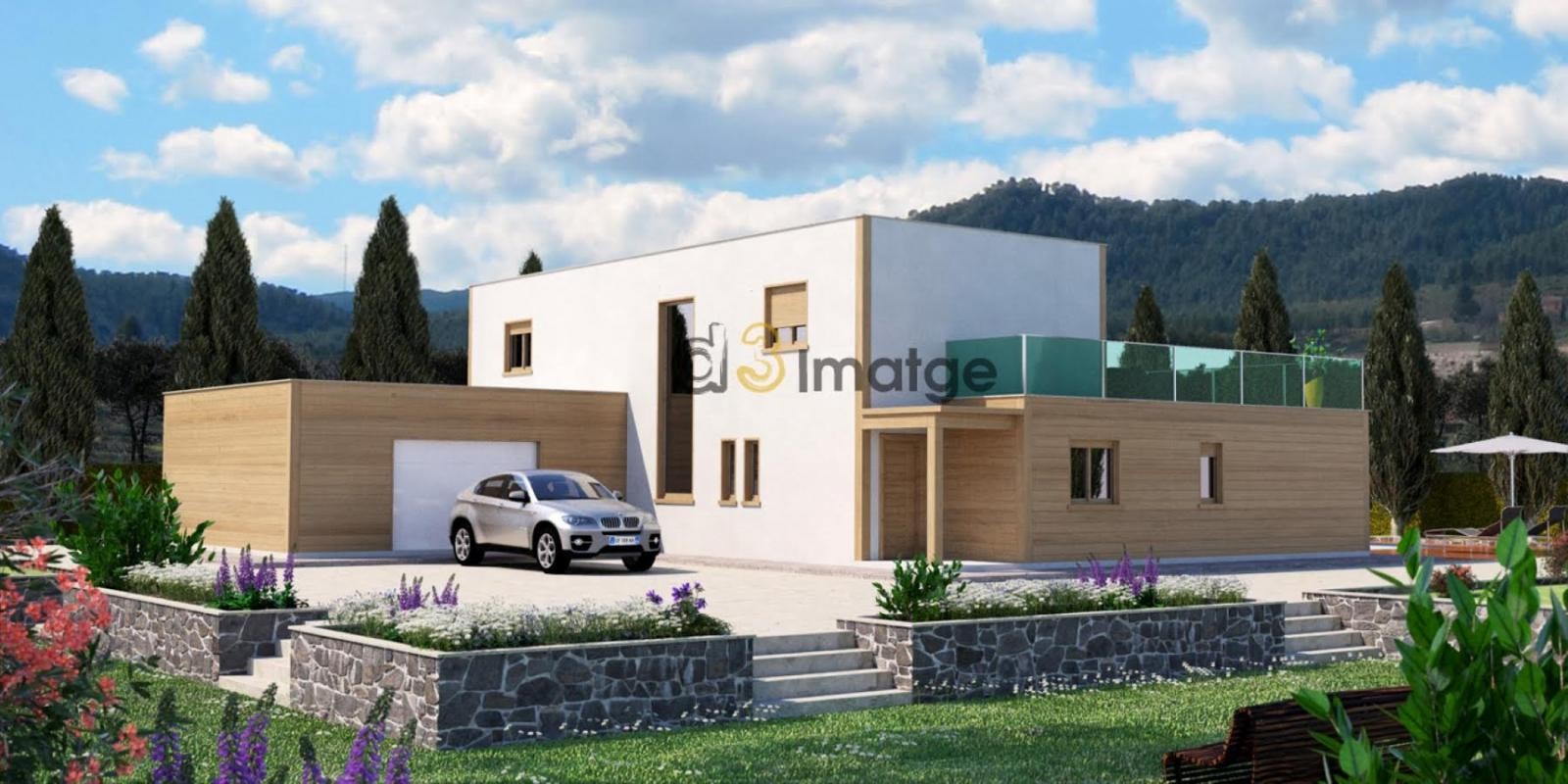 Villa i Pinoso, Alicante, Spanien 3 sovrum, 150 kvm. Nr. 89431