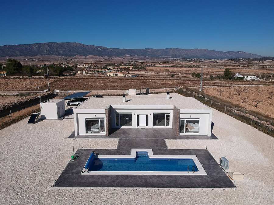 Villa i Pinoso, Alicante, Spanien 3 sovrum, 150 kvm. Nr. 89431
