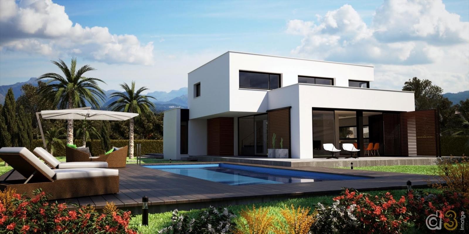 Villa i Pinoso, Alicante, Spanien 3 sovrum, 150 kvm. Nr. 89431