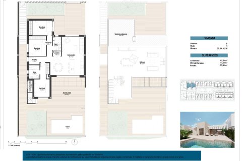 Villa zum Verkauf Los Alcazares, Murcia, Spanien 3 Schlafzimmer, 102 m2 Nr. 112553 - Foto 12