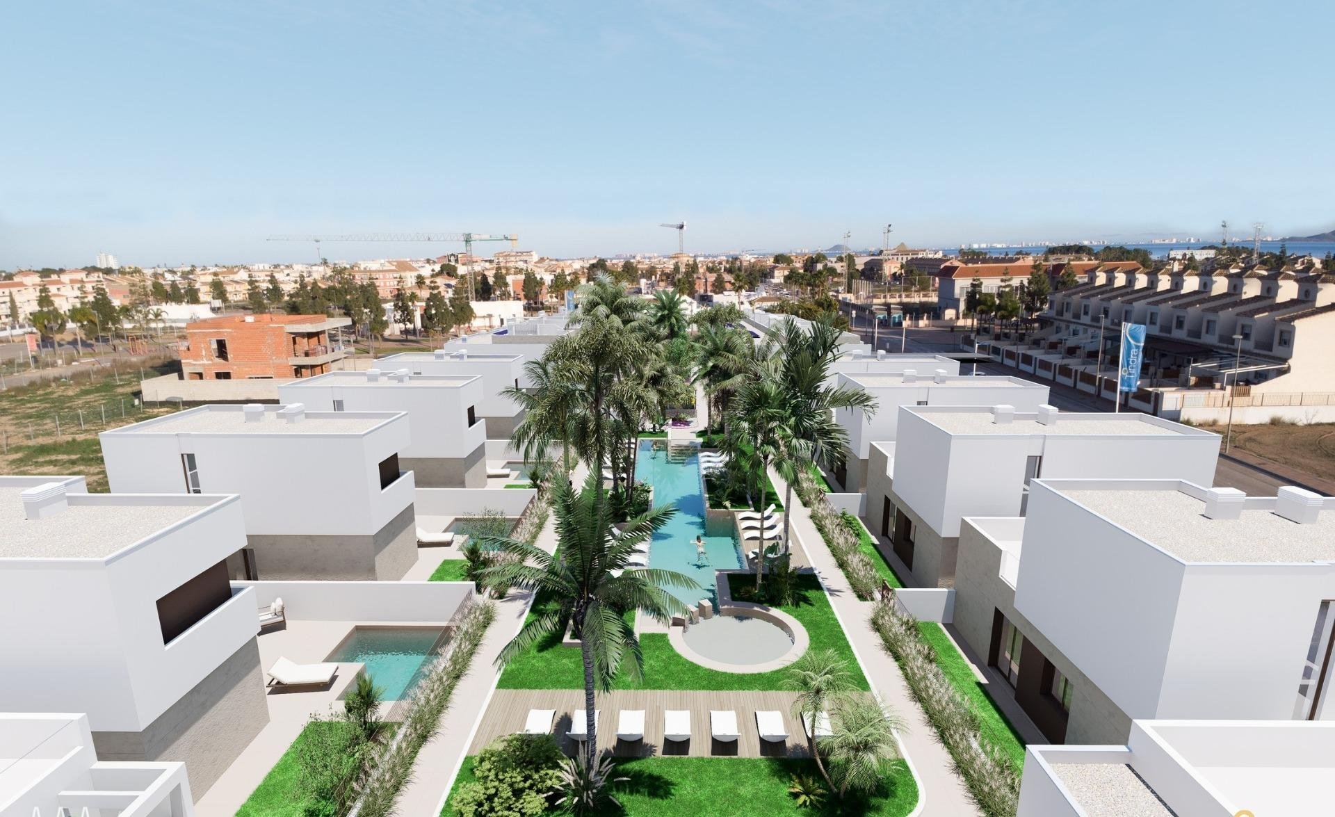 Villa en Los Alcázares, Murcia, España 3 dormitorios, 122 m2 No. 112552