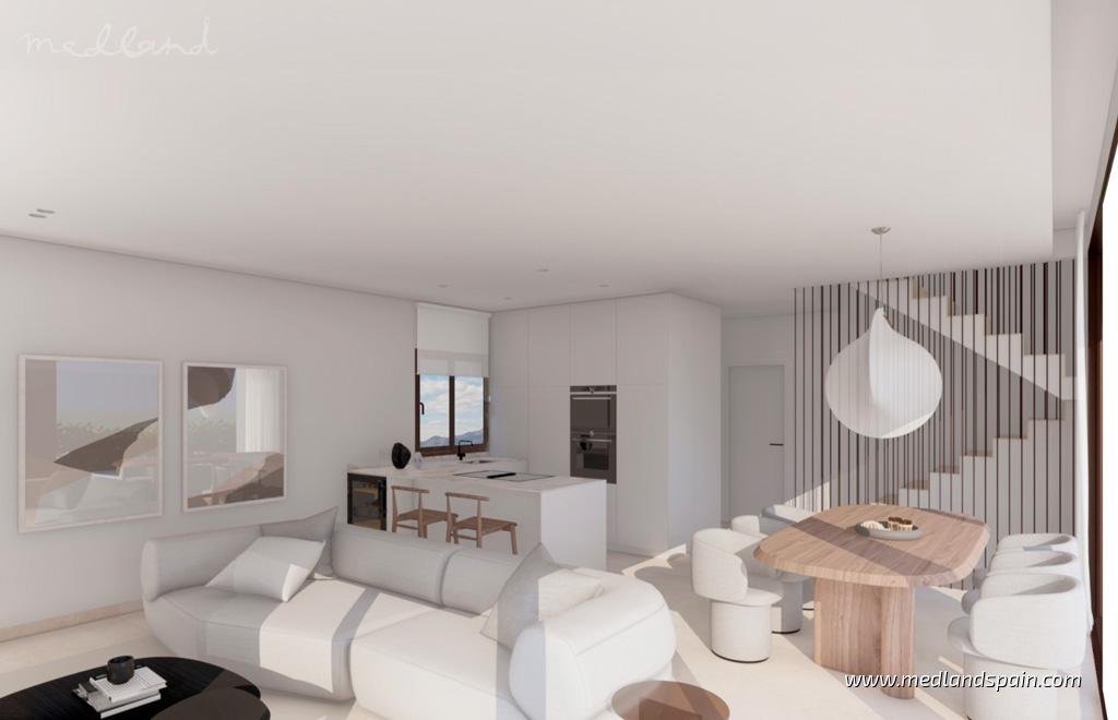 Villa in Finestrat, Alicante, Spain 3 bedrooms, 233 sq.m. No. 105220