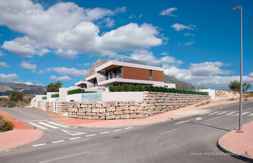 Villa in Finestrat, Alicante, Spain 3 bedrooms, 233 sq.m. No. 105220