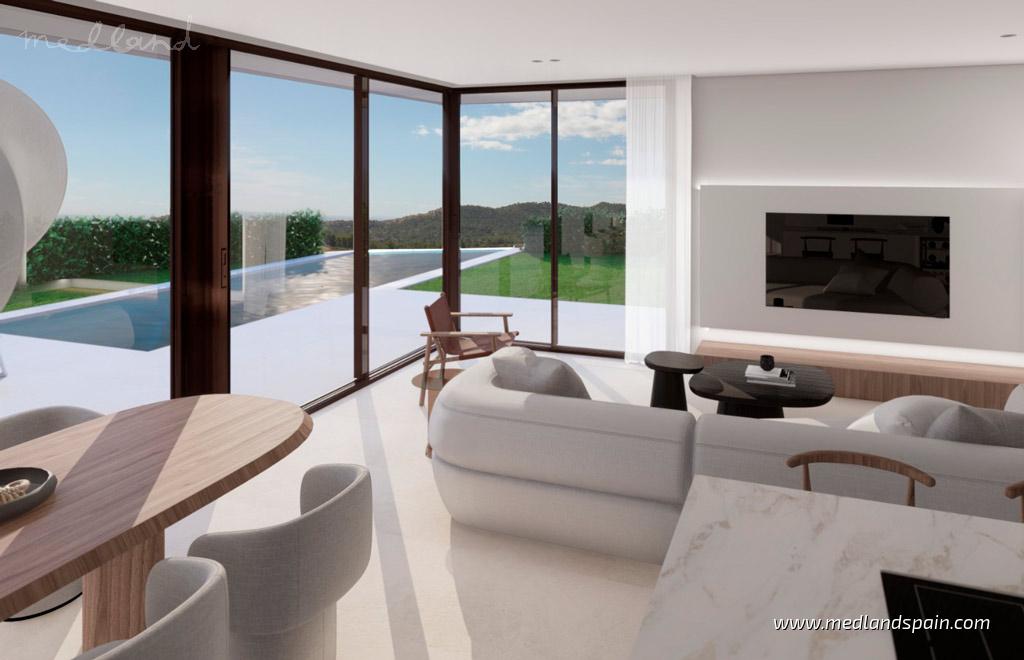 Villa in Finestrat, Alicante, Spain 3 bedrooms, 233 sq.m. No. 105220