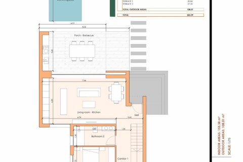 Продажа виллы в Банос и Мендиго, Мурсия, Испания 3 спальни, 177м2 №112838 - фото 13