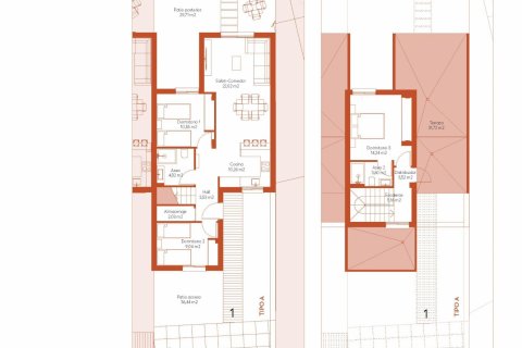 Продажа виллы в Банос и Мендиго, Мурсия, Испания 3 спальни, 106м2 №112843 - фото 20