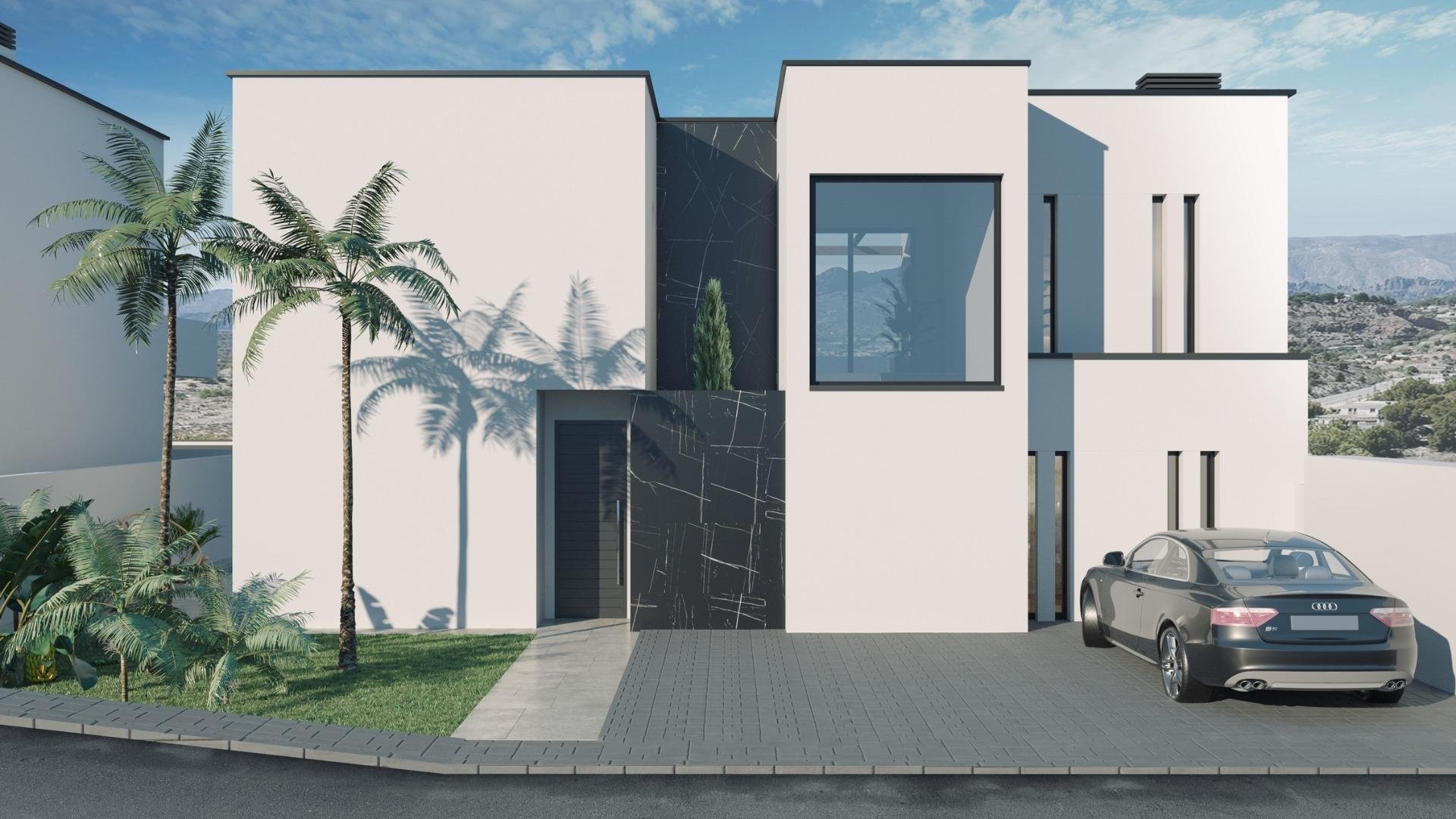 Villa i Finestrat, Alicante, Spanien 3 sovrum, 314 kvm. Nr. 112837