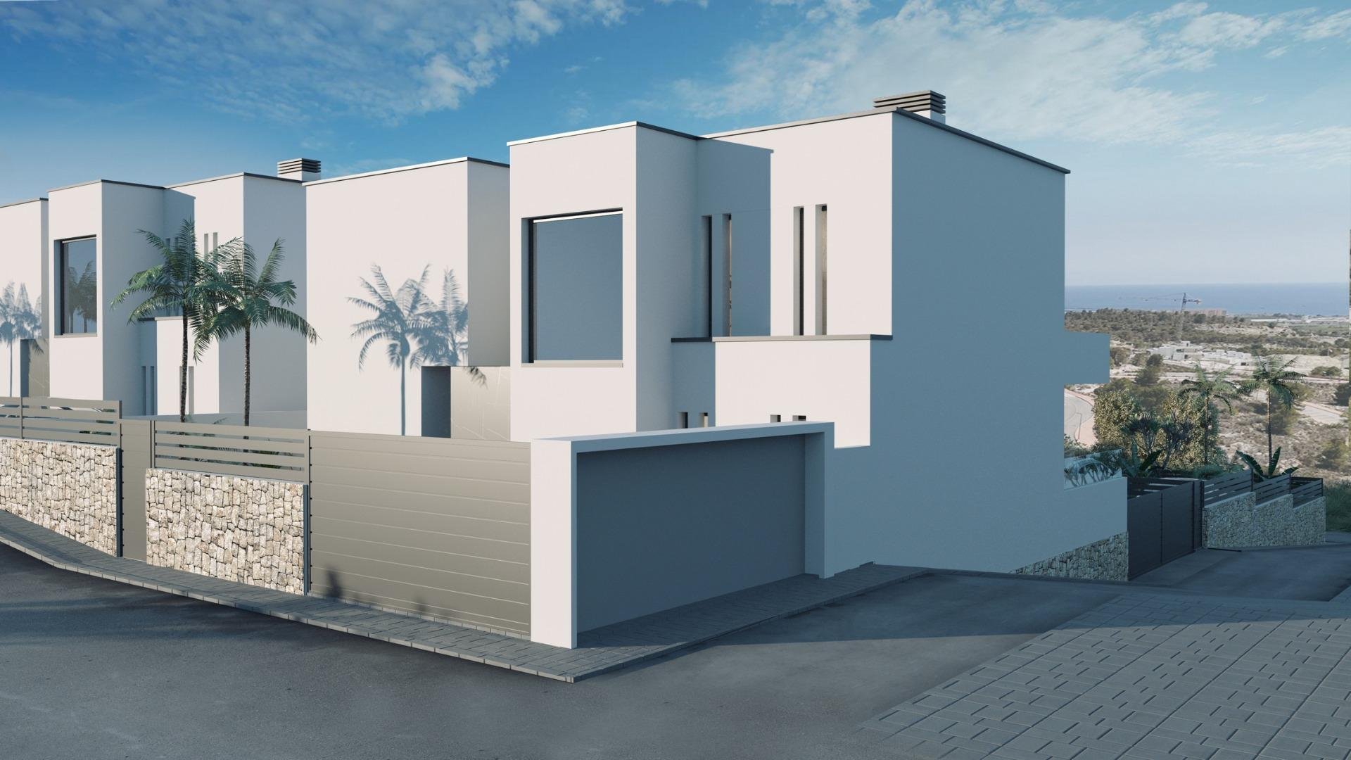 Villa i Finestrat, Alicante, Spanien 3 sovrum, 314 kvm. Nr. 112837