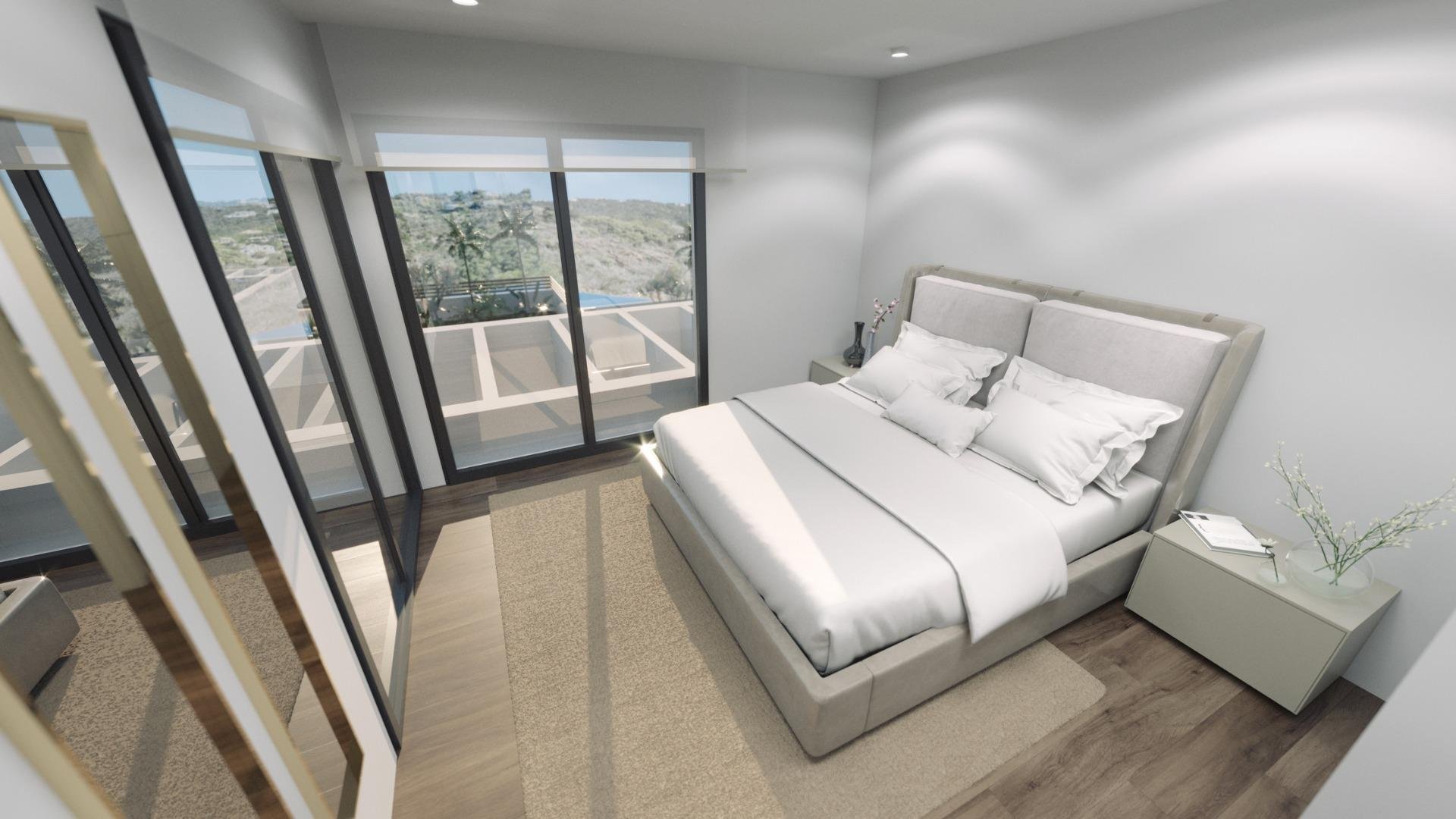 Villa i Finestrat, Alicante, Spanien 3 sovrum, 314 kvm. Nr. 112837