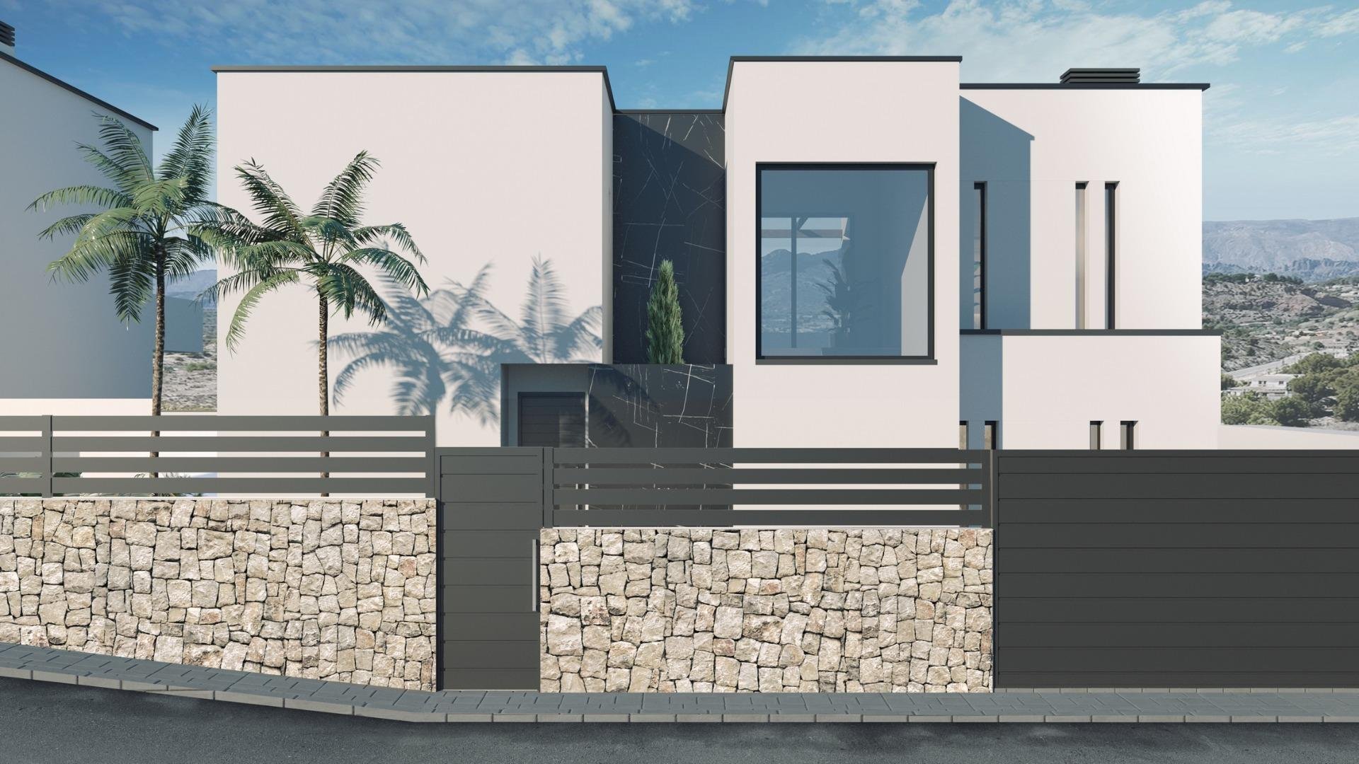 Villa i Finestrat, Alicante, Spanien 3 sovrum, 314 kvm. Nr. 112837