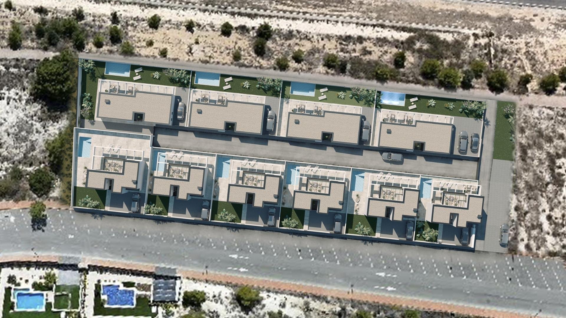 Villa i Finestrat, Alicante, Spanien 3 sovrum, 314 kvm. Nr. 112837