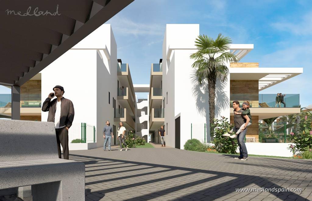 Apartment in Los Alcazares, Murcia, Spain 2 bedrooms, 83 sq.m. No. 105317