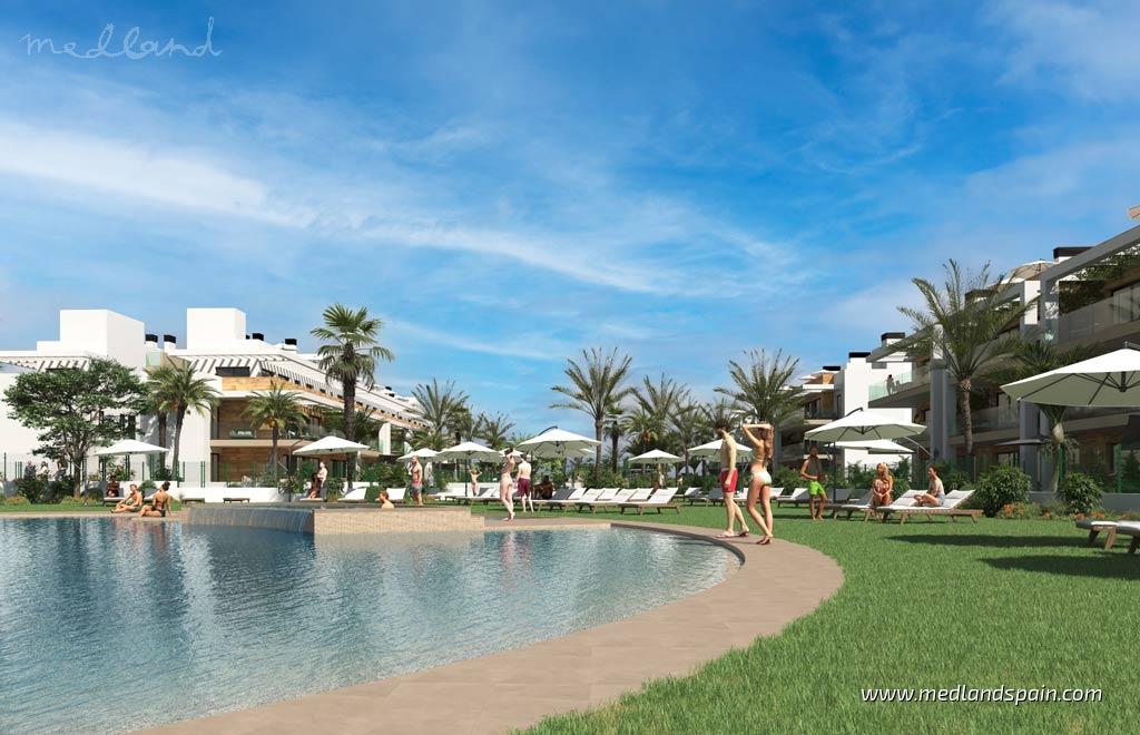 Apartment in Los Alcazares, Murcia, Spain 2 bedrooms, 83 sq.m. No. 105317
