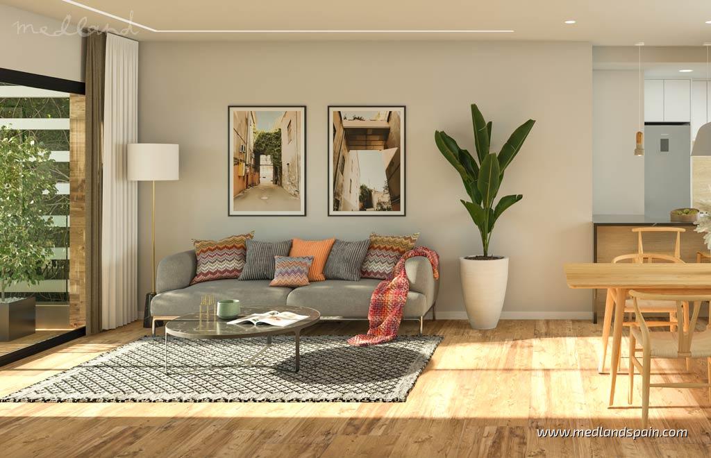 Apartment in Los Alcazares, Murcia, Spain 2 bedrooms, 83 sq.m. No. 105317