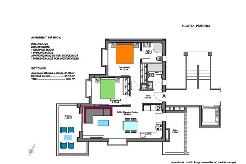 Apartament Alicante, Hiszpania 2 sypialnie, 65 mkw. nr 111340 – zdjęcie 21