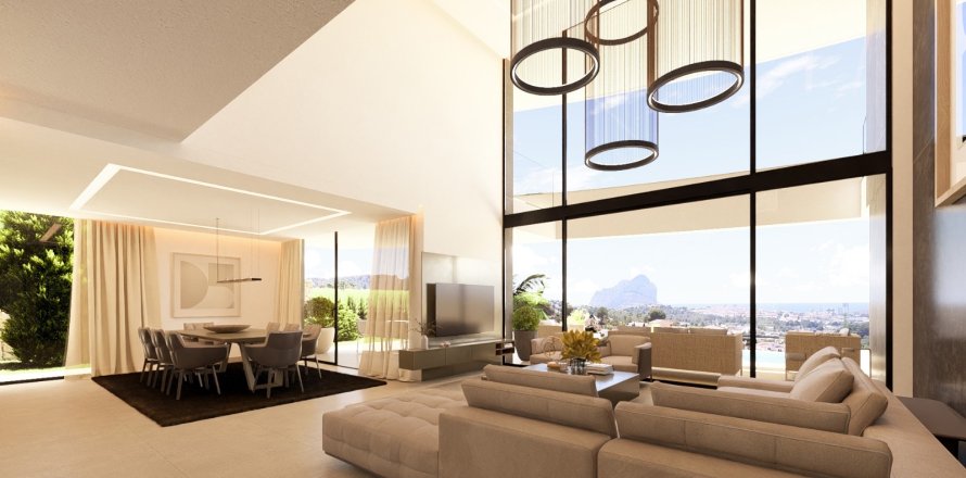 Villa in Calpe, Alicante, Spain 4 bedrooms, 898 sq.m. No. 110620