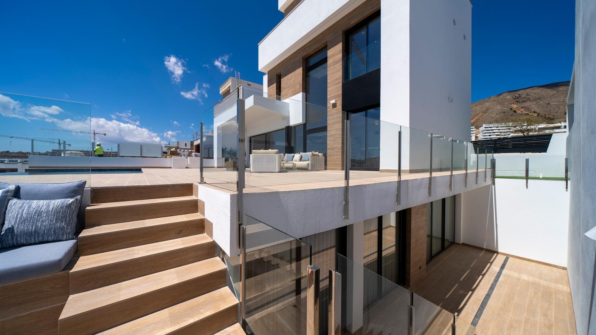 Villa in Finestrat, Alicante, Spain 4 bedrooms, 486 sq.m. No. 99141