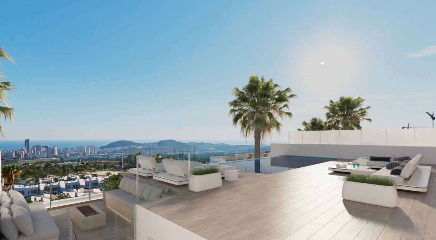 Villa in Finestrat, Alicante, Spain 4 bedrooms, 486 sq.m. No. 99141