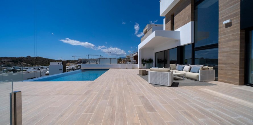 Villa Finestrat, Alicante, Spanien 4 sovrum, 486 kvm. Nr. 99141
