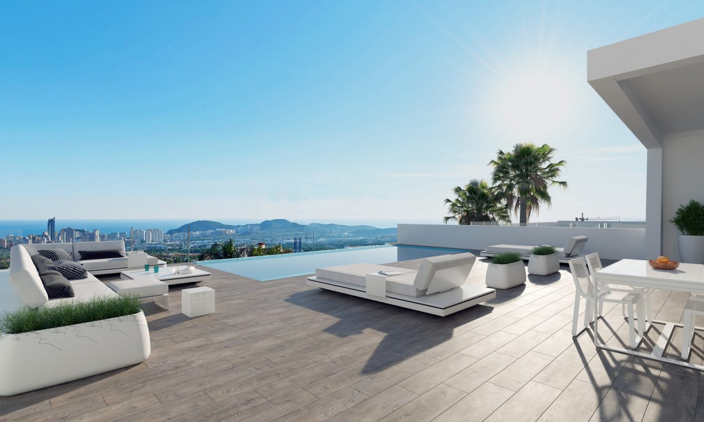 Villa in Finestrat, Alicante, Spain 4 bedrooms, 486 sq.m. No. 99141