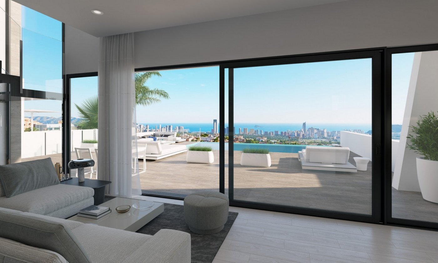 Villa in Finestrat, Alicante, Spain 4 bedrooms, 486 sq.m. No. 99141