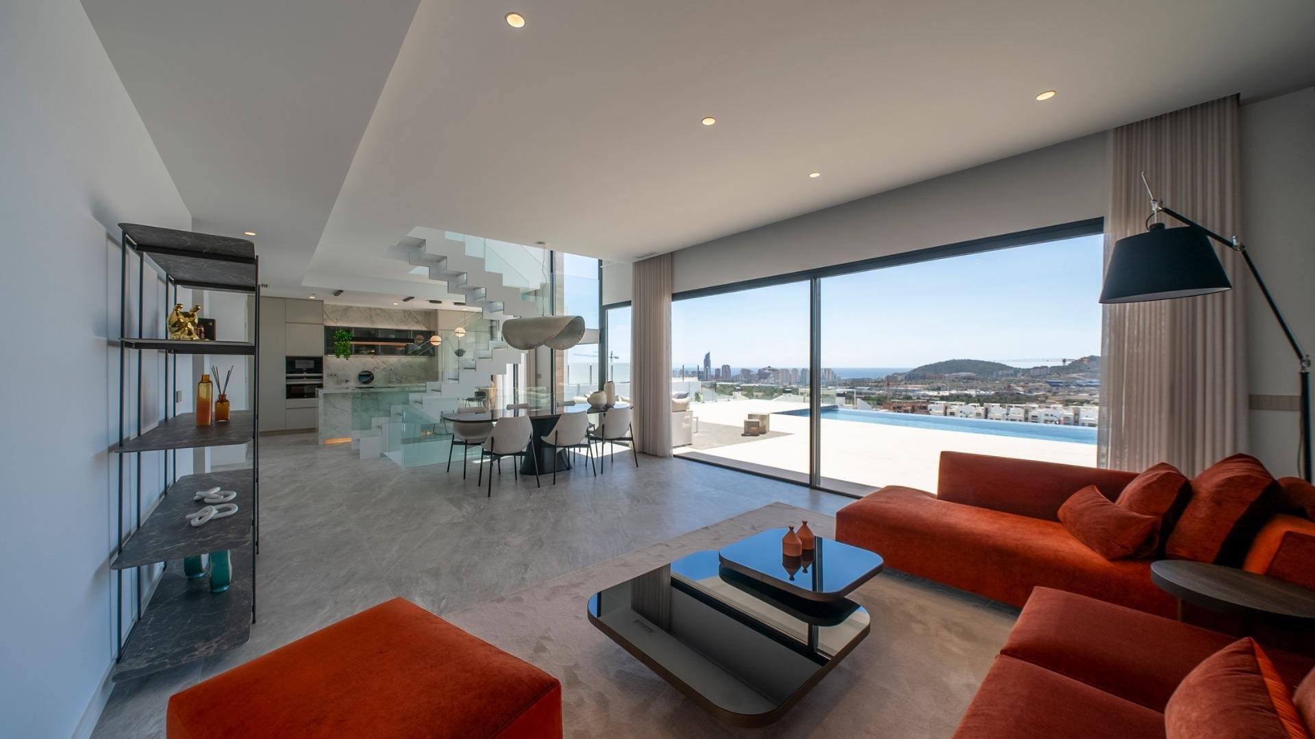 Villa in Finestrat, Alicante, Spain 4 bedrooms, 486 sq.m. No. 99141