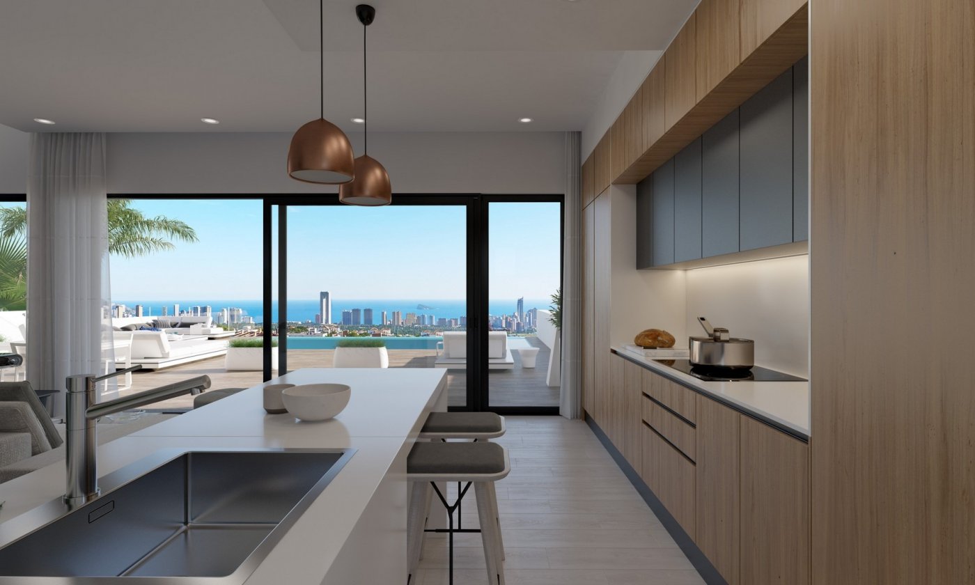 Villa in Finestrat, Alicante, Spain 4 bedrooms, 486 sq.m. No. 99141