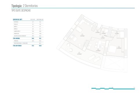 Apartament Benidorm, Alicante, Hiszpania 2 sypialnie, 79 mkw. nr 111323 – zdjęcie 5