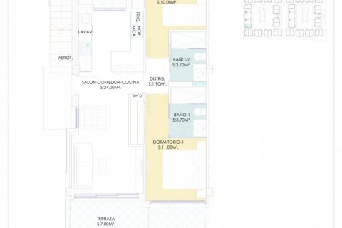 Bungalo pārdošanā Torrevieja, Alicante, Spānijā 2 istabas, 63 m2 Nr. 111450 - attēls 23