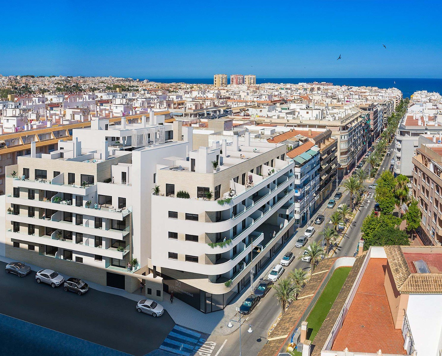 Apartament w Torrevieja, Alicante, Hiszpania 3 sypialnie, 104 mkw. nr 92446