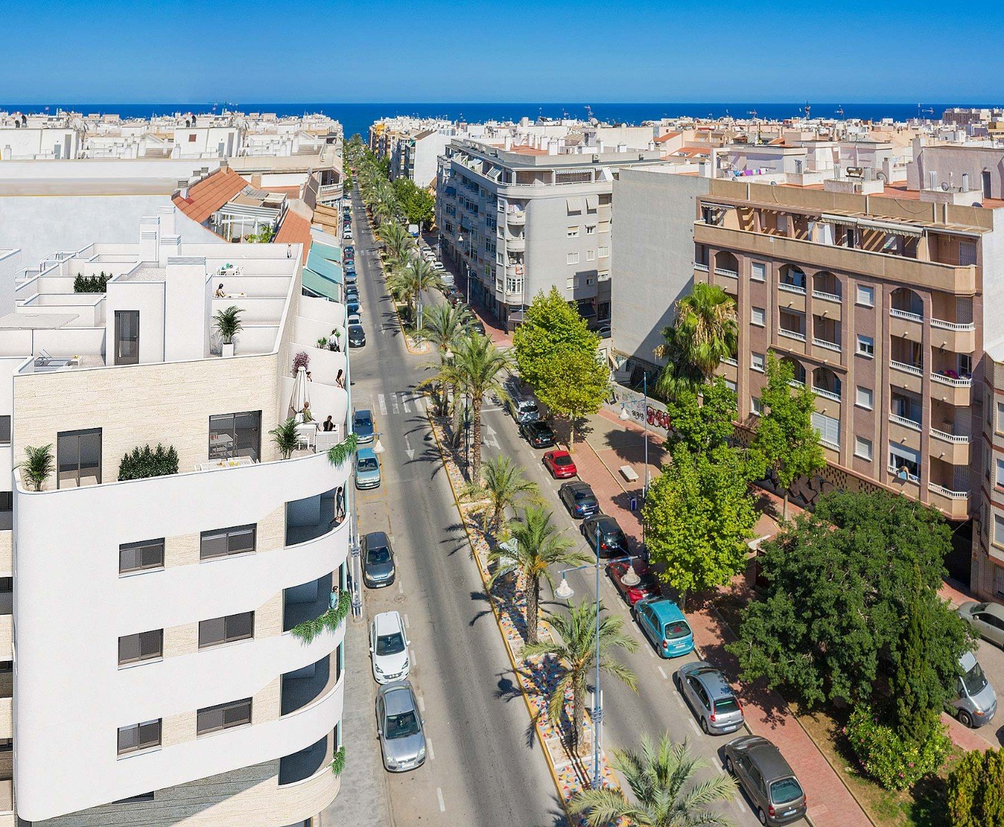 Apartament w Torrevieja, Alicante, Hiszpania 3 sypialnie, 104 mkw. nr 92446