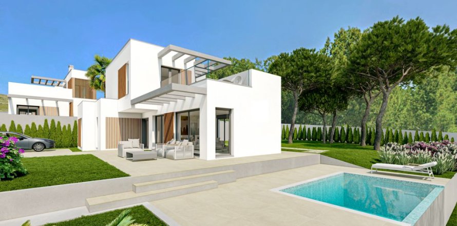 Villa en Finestrat, Alicante, España 3 dormitorios, 230 m2 No. 110830