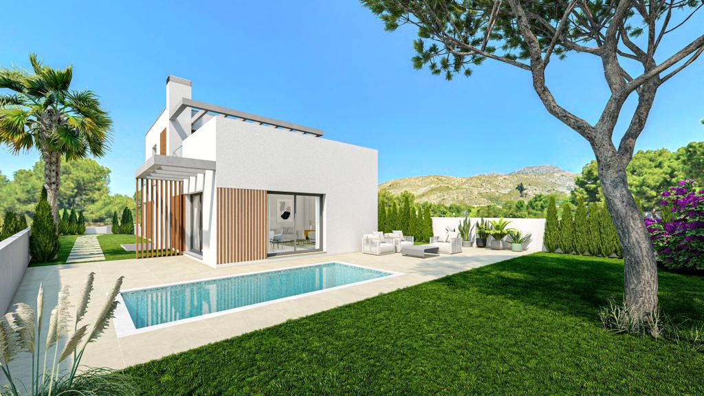 Вилла в Финестрат, Аликанте, Испания 3 спальни, 270м2 №110830