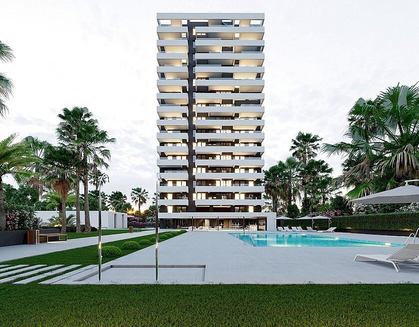 Takvåning i Calpe, Alicante, Spanien 2 sovrum, 73 kvm. Nr. 103527