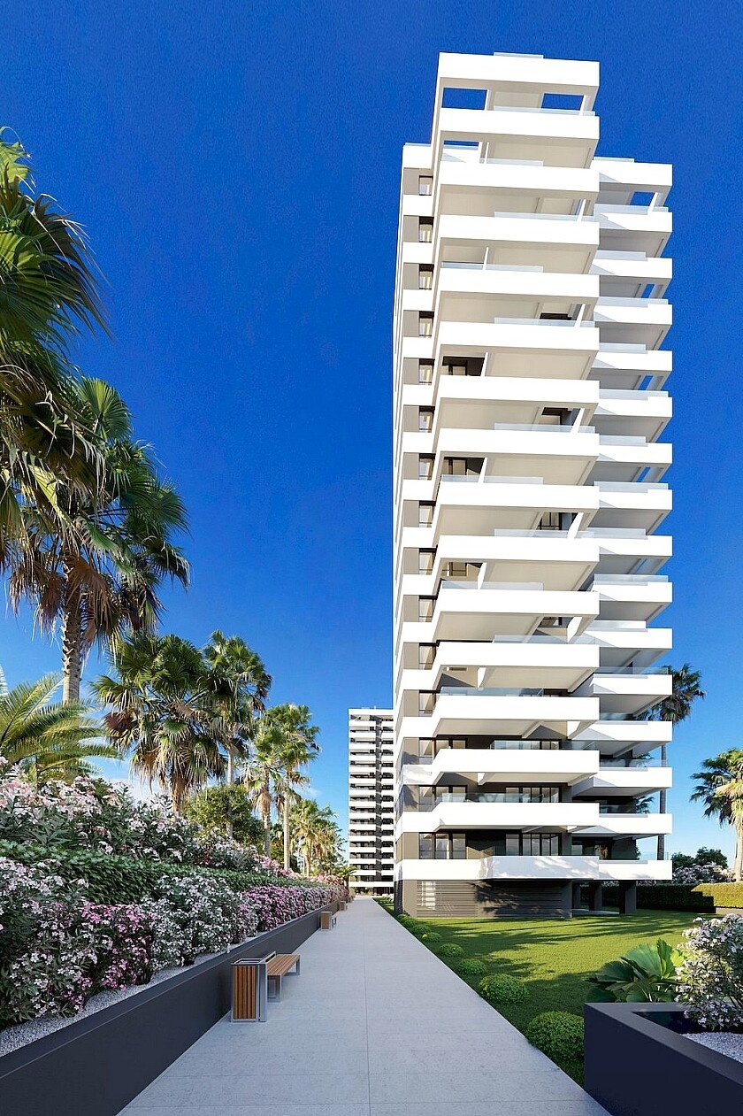 Takvåning i Calpe, Alicante, Spanien 2 sovrum, 73 kvm. Nr. 103527