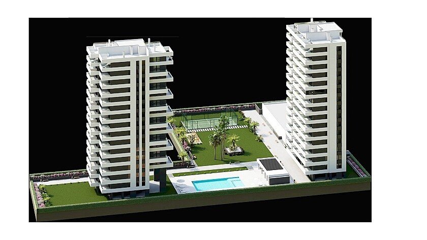 Takvåning i Calpe, Alicante, Spanien 2 sovrum, 73 kvm. Nr. 103527