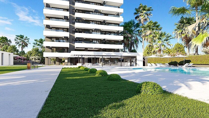 Takvåning i Calpe, Alicante, Spanien 2 sovrum, 73 kvm. Nr. 103527