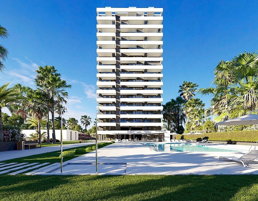 Takvåning i Calpe, Alicante, Spanien 2 sovrum, 73 kvm. Nr. 103527