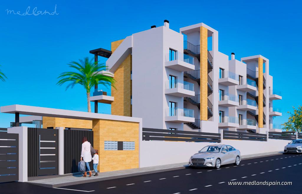 Квартира в Торревьеха, Аликанте, Испания 2 спальни, 77м2 №108847