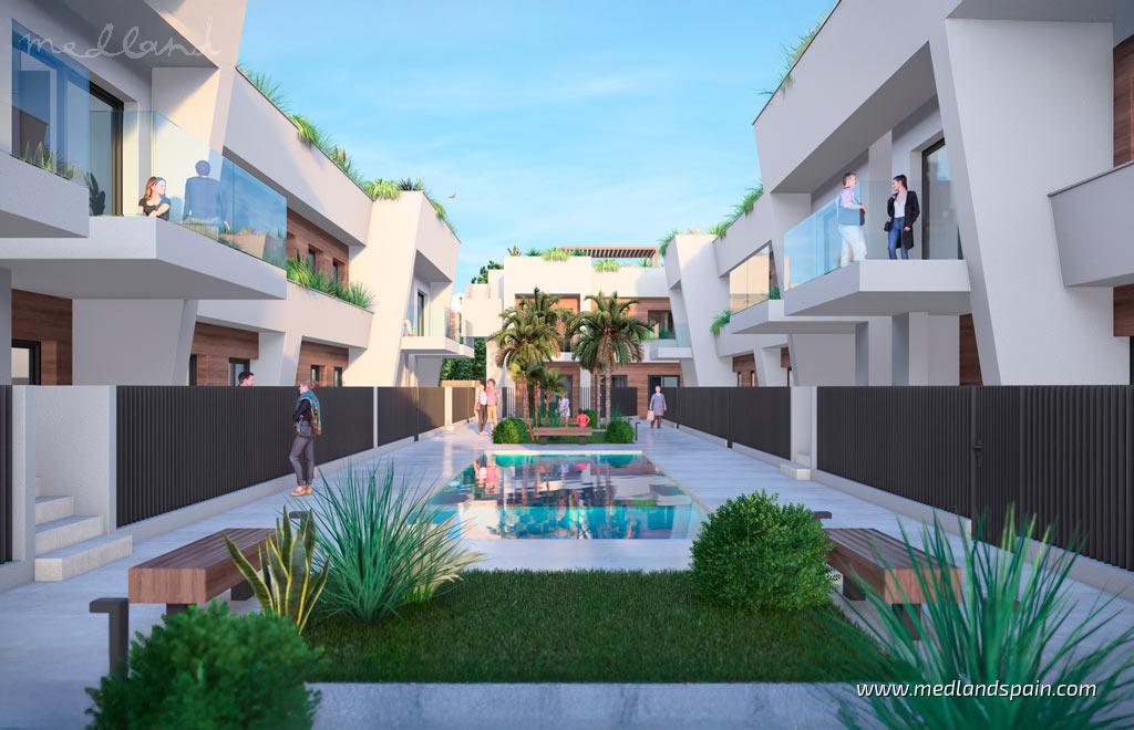 Apartment à Torre-Pacheco, Murcia, Espagne 2 chambres, 78 m2 No. 108852