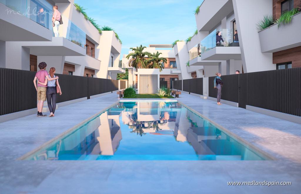 Apartment à Torre-Pacheco, Murcia, Espagne 2 chambres, 78 m2 No. 108852