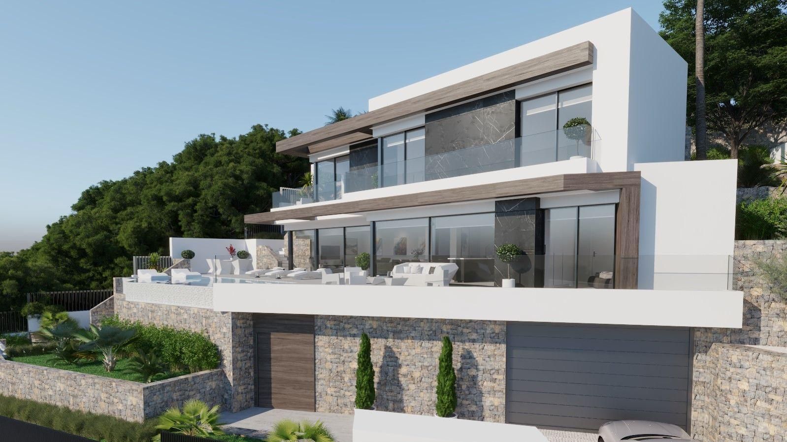 Willa w Calpe, Alicante, Hiszpania 4 sypialnie, 349 mkw. nr 95761