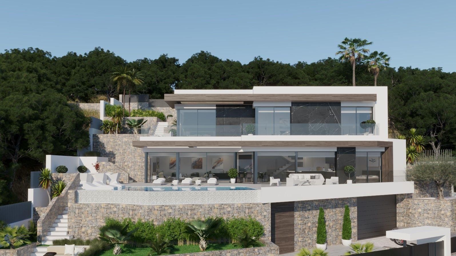Willa w Calpe, Alicante, Hiszpania 4 sypialnie, 349 mkw. nr 95761