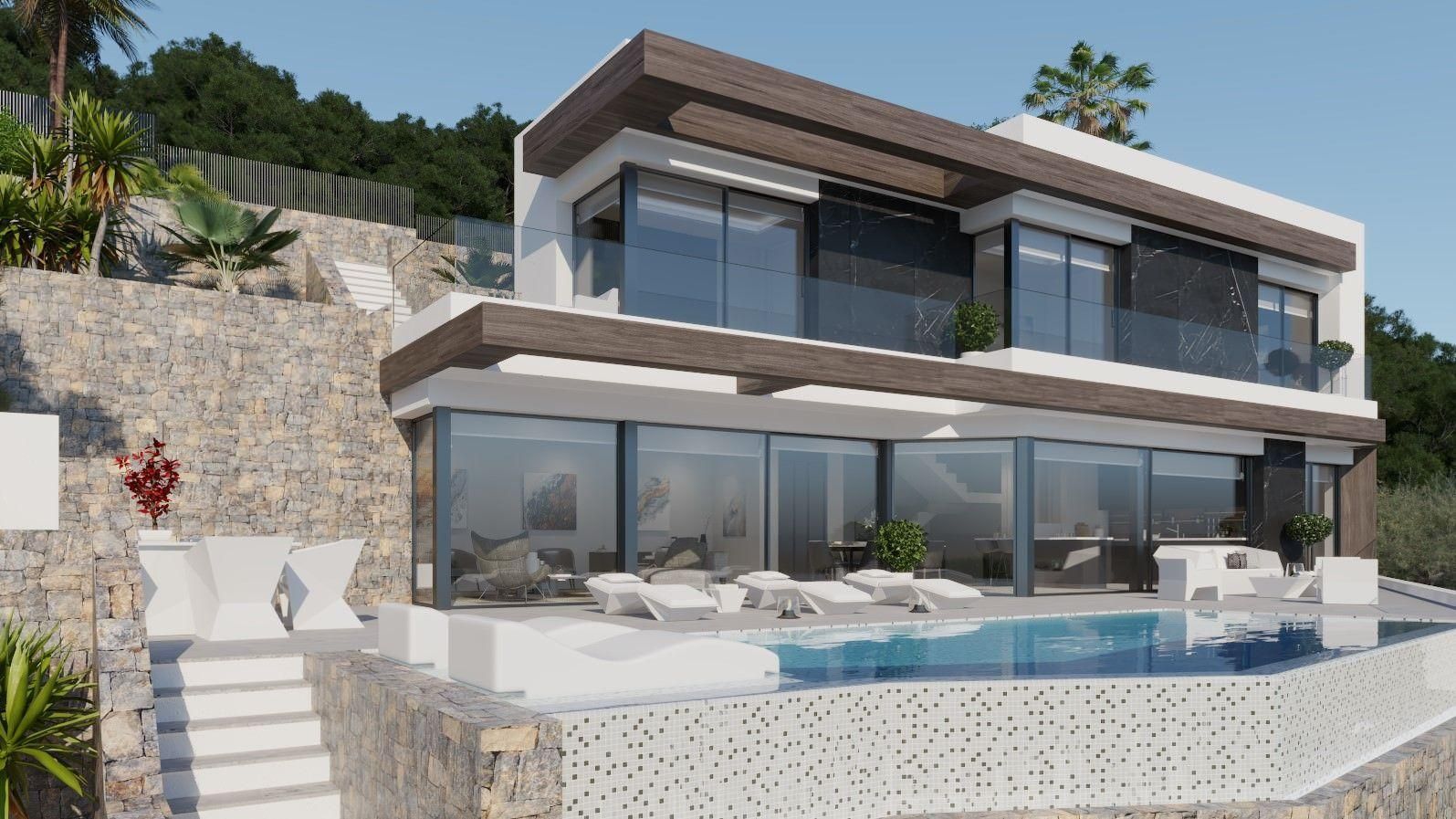 Willa w Calpe, Alicante, Hiszpania 4 sypialnie, 349 mkw. nr 95761