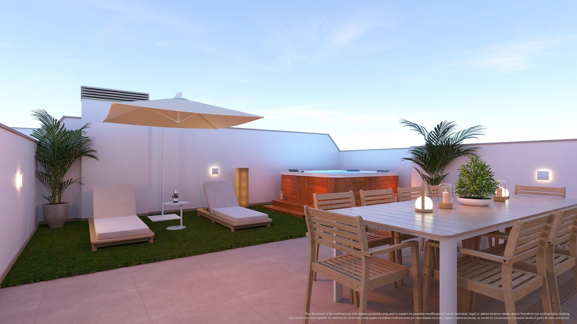 Apartment à Torre de la Horadada, Alicante, Espagne 2 chambres, 68 m2 No. 110275