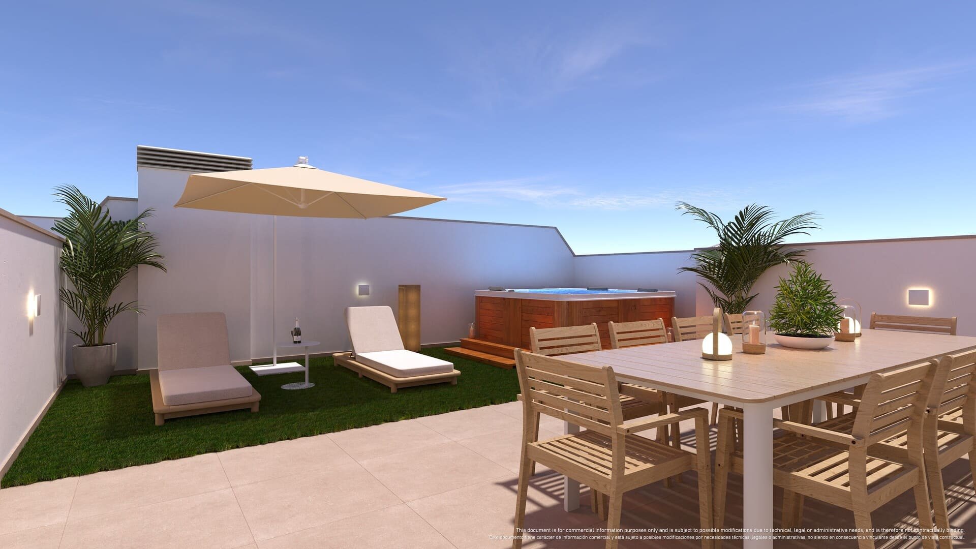 Apartment à Torre de la Horadada, Alicante, Espagne 2 chambres, 68 m2 No. 110275