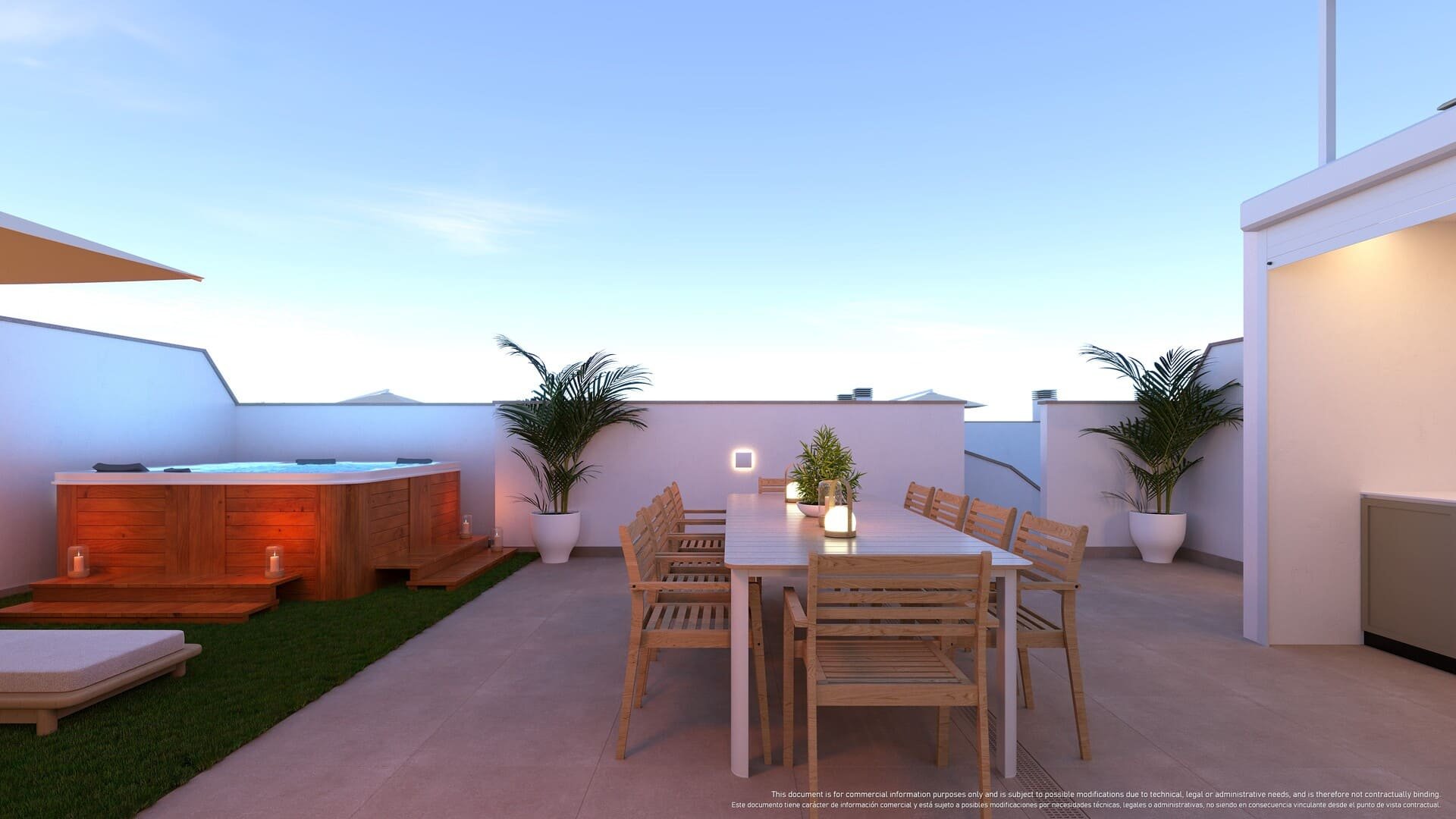 Apartment à Torre de la Horadada, Alicante, Espagne 2 chambres, 68 m2 No. 110275