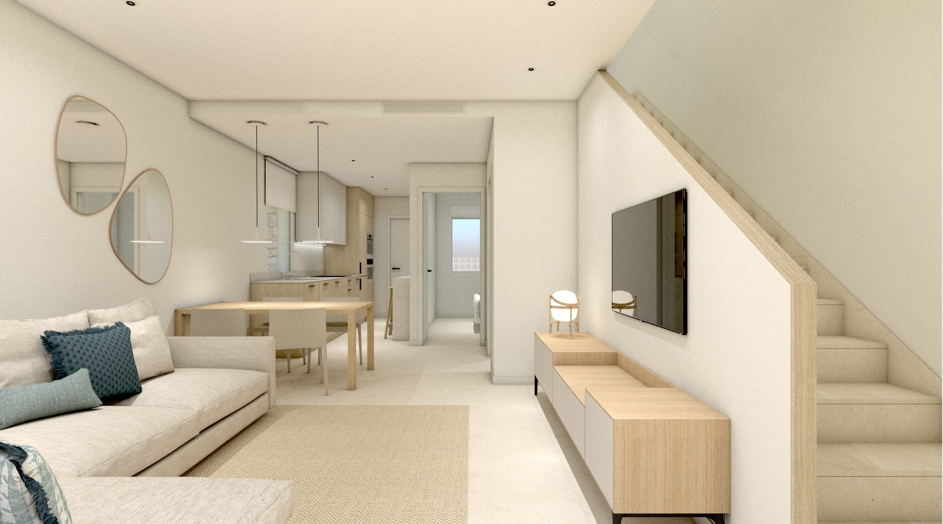 Apartment à Torre de la Horadada, Alicante, Espagne 2 chambres, 68 m2 No. 110275